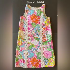 Girls Lilly Pulitzer for Target size XL 14-16 Nosey Posey shift dress